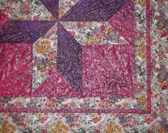 Easter Egg Quilted Table Topper