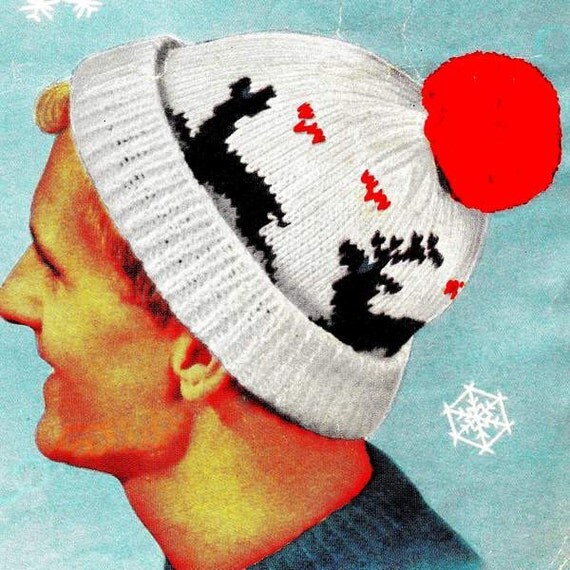 INSTANT DOWNLOAD PDF Vintage Knitting Pattern Three Fair ...