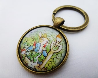 peter rabbit keychain