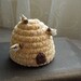 Textile Decorative Bee Hive with Bees