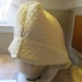 Cream Quilted Mixer Cover