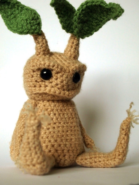 Mandrake Amigurumi Crochet Pattern