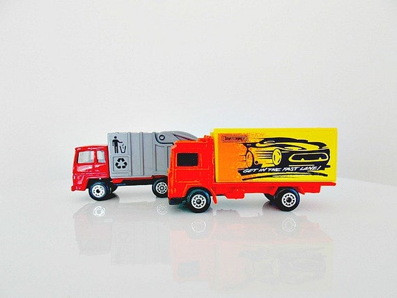 match box garbage truck