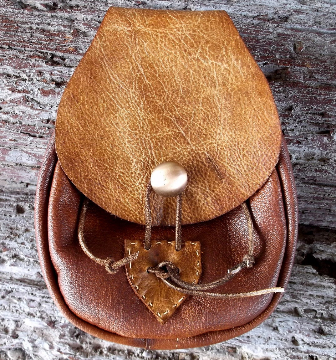 Mountain Man Belt Bag Sporran Style Tool Pouch Renaissance