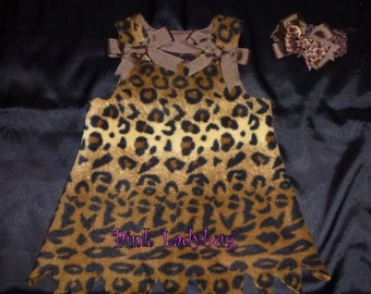 Pebbles Outfit Costume Croods Costume Cave Girl Costume Flintstones Costume Available in Sizes Newborn to 18 Months