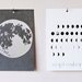 2014 Lunar Calendar /// Year Of Moons