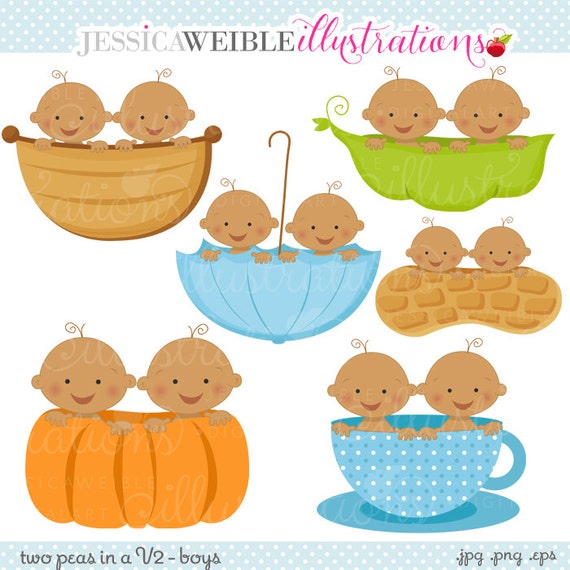 baby twins clipart - photo #47