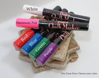 Dry Erase Pen/Dry Erase Marker for Dry Erase Board-Magnetic and Dry Erase Message Board Accessory
