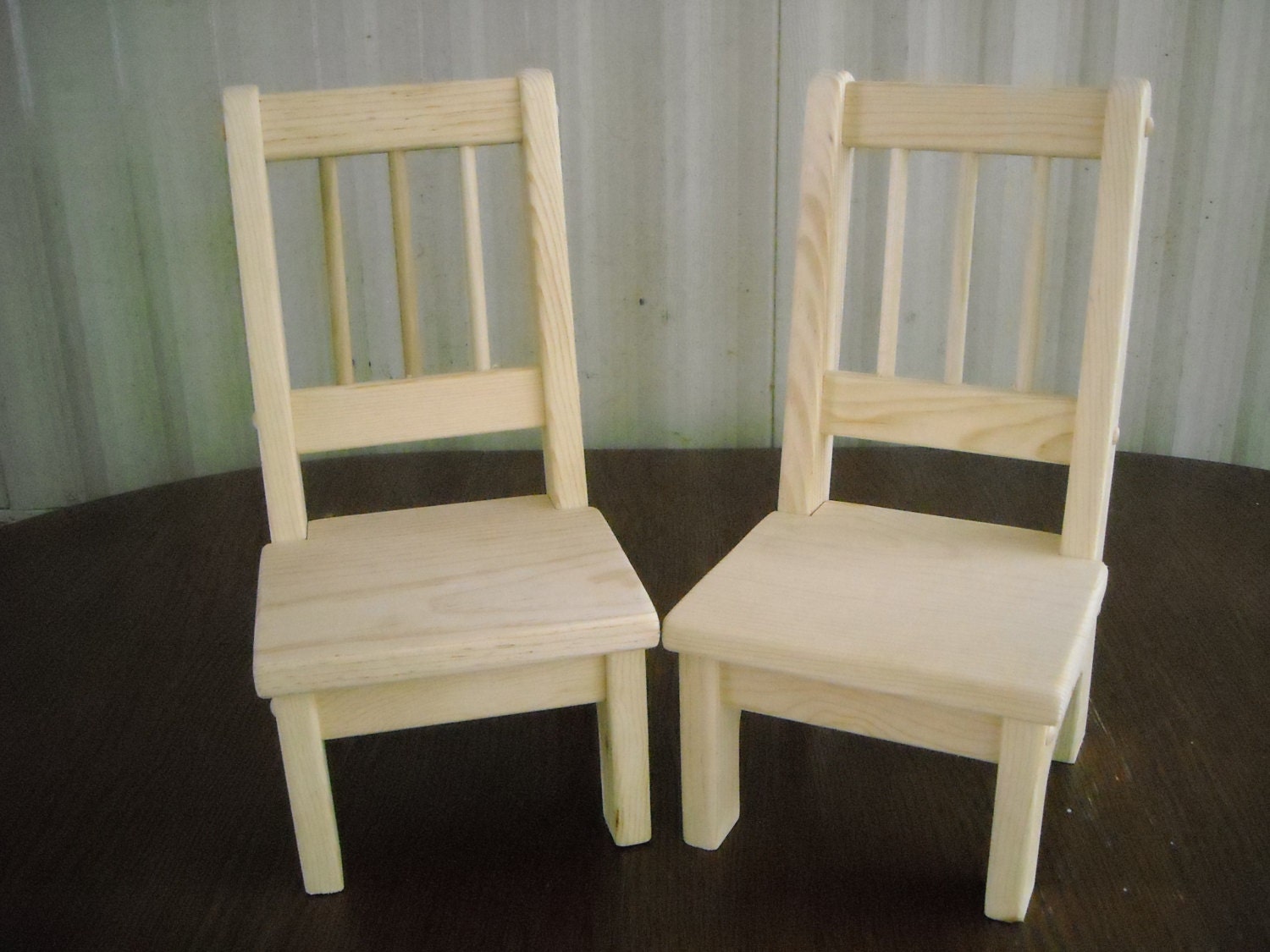 Handmade Doll ChairsSet of 2for 18 inch doll