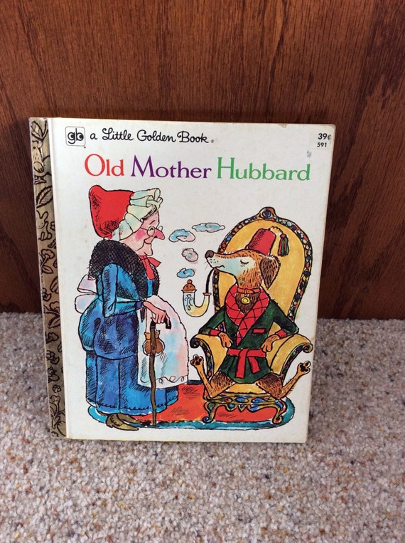 Old Mother Hubbard Little Golden Book by littlegoldenbooks on Etsy