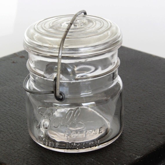 vintage ball eclipse wide mouth jar