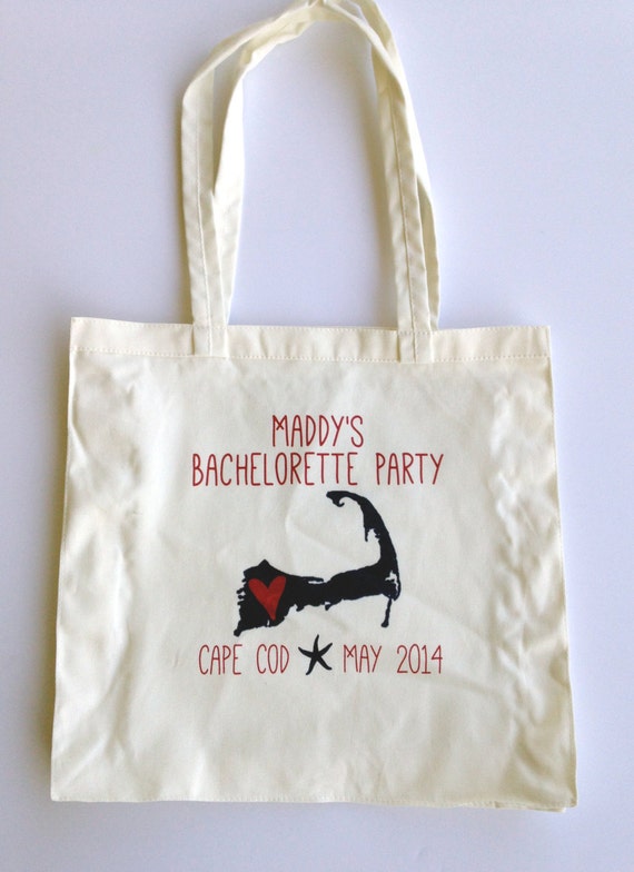 Personalized Cape Cod Bachelorette Party by yourethatgirldesigns