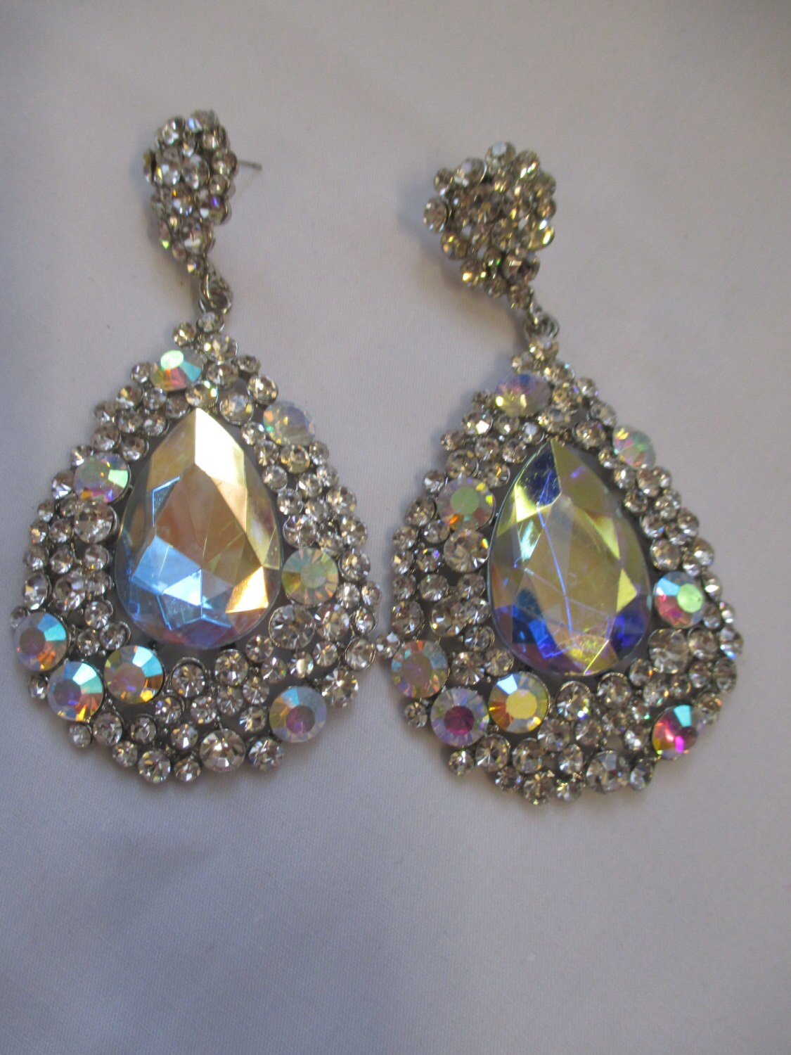 Large Bling Earrings By Jennings644 On Etsy