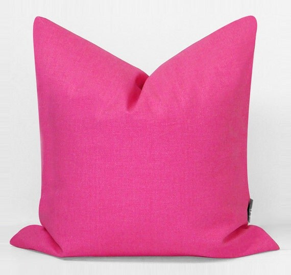 Sukan / 1 Canvas Pillow Cover Pink pink large pillow by sukanart