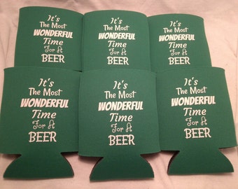 Christmas sayings Party Favor koozie personalized lot of ...