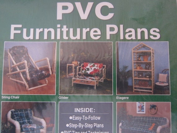 DIY Patio Furniture Plans Packet PVC Pipe by ThePassionateFlea