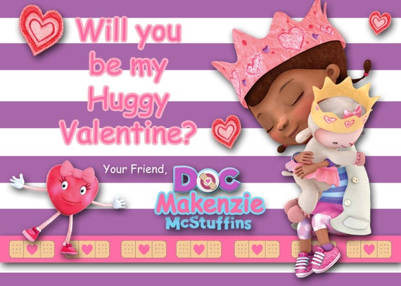 doc mcstuffins valentine