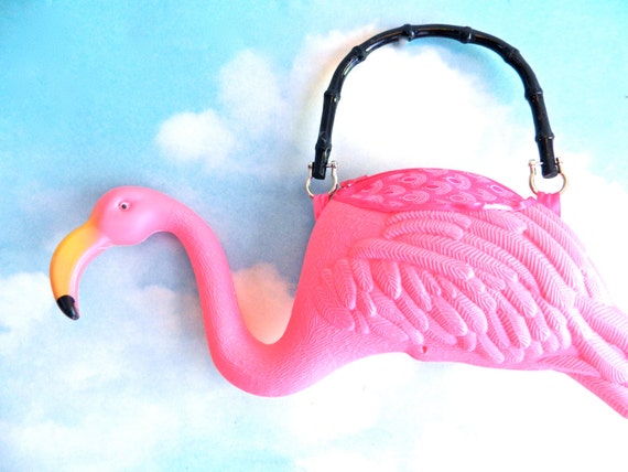 pink flamingo bag