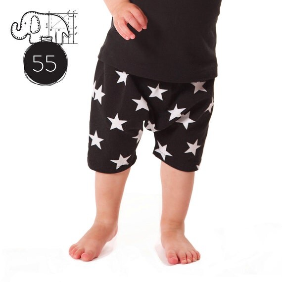 Kids harem shorts pattern // digital download // photo