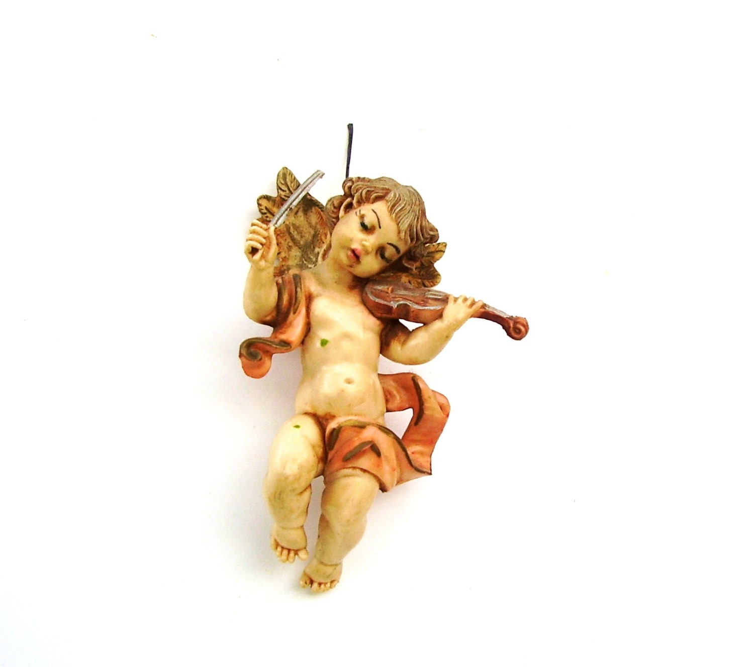 vintage 1940s fontanini angel ornament holiday decor vintage 1940s fontanini angel ornament holiday decor