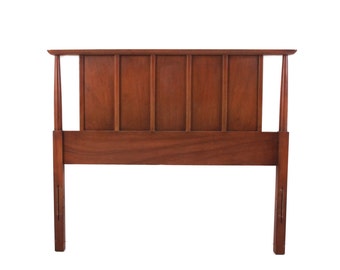 Vintage Mid Century Modern Dixie Twin Headboard