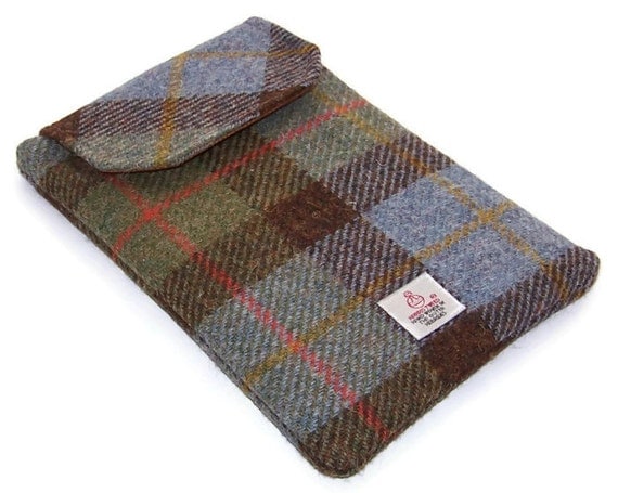 Harris Tweed Ipad Mini MacLeod Tartan by Whimsy Woo Designs
