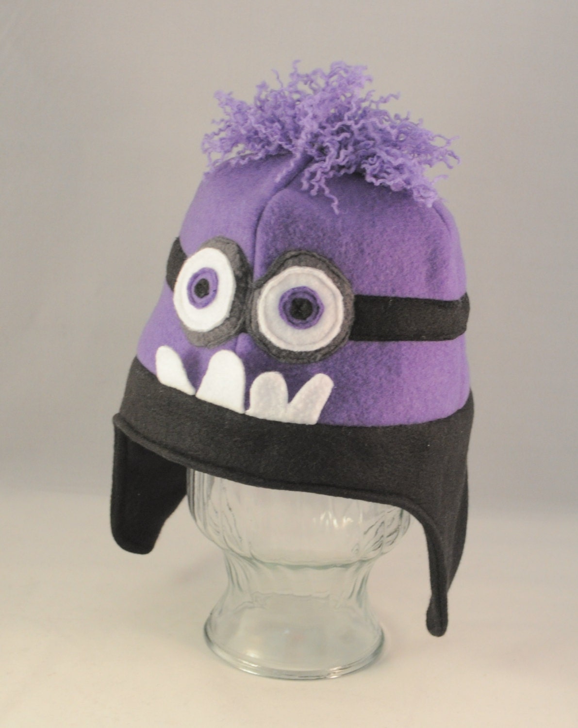 Purple Minion Hat Fleece | purple monster guy fleece hat Purple Minion Hat Fleece | purple monster guy fleece hat