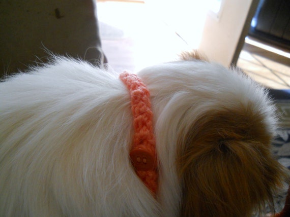 Comfortable Rope Yarn collar, choice of color, made to order by length