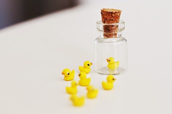 tiny rubber duck