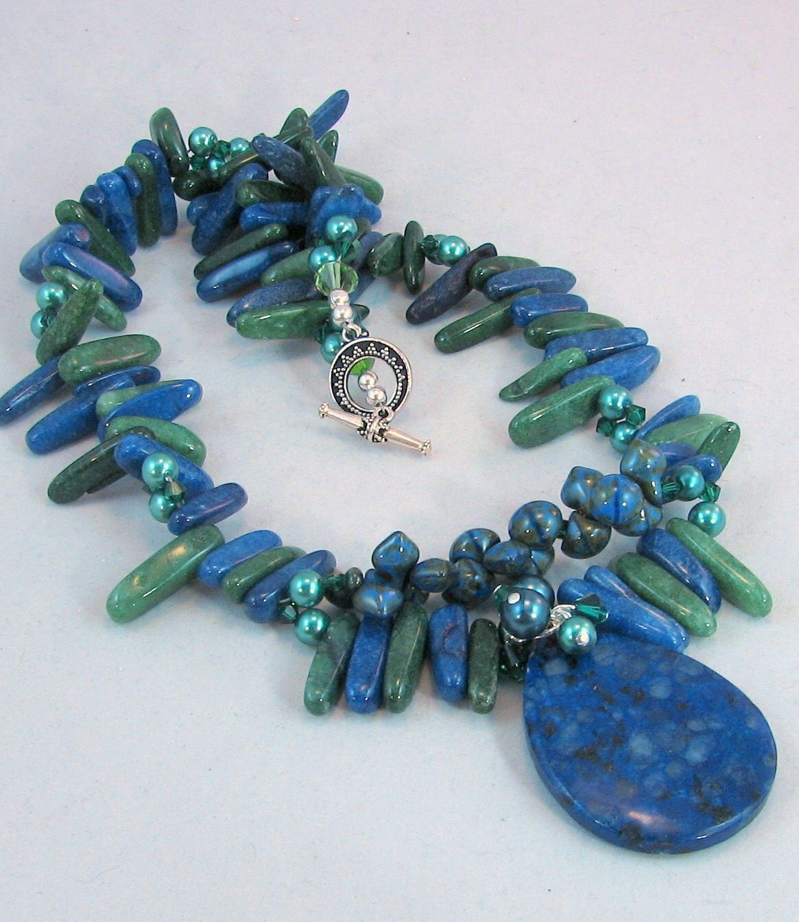Blue Jasper Necklace