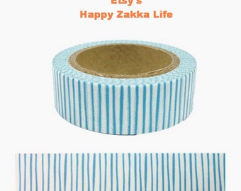 Water Line - Japanese Washi Masking Tape - 11 yards
