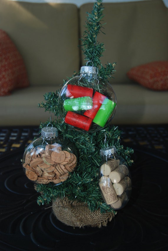 Items Similar To Wine Cork Ornaments Christmas Bulbs On Etsy   Il 570xN.516905497 M1la 