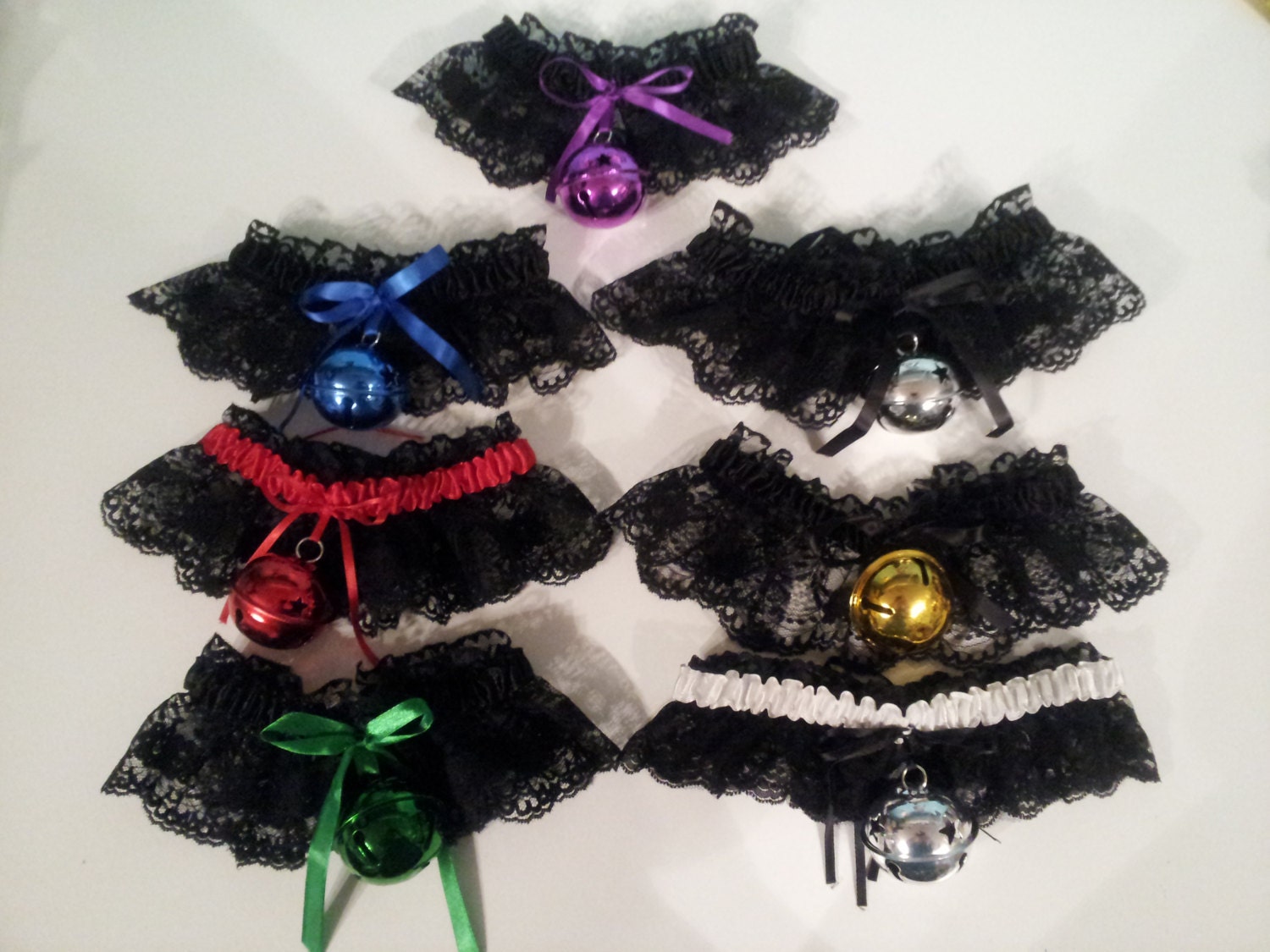 Cat girl bell Collar PICK ONE