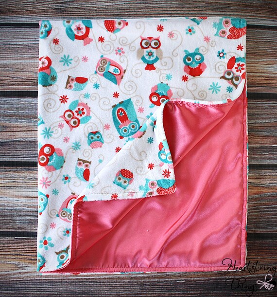 Items similar to Minky Blanket, Baby girl, baby girl blanket, blanket