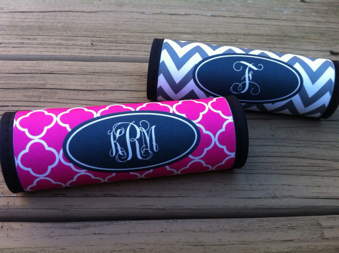 Personalized Monogrammed Luggage Handle Wrap Design Your Own