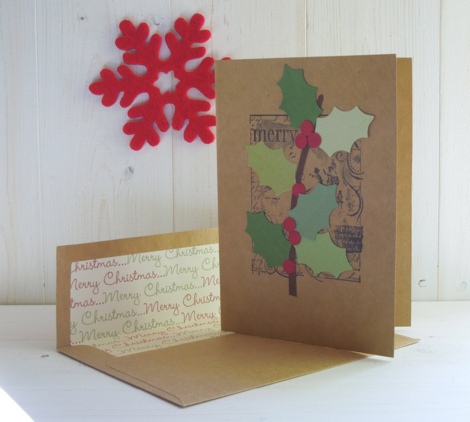 Christmas Cards With Lined Envelopes