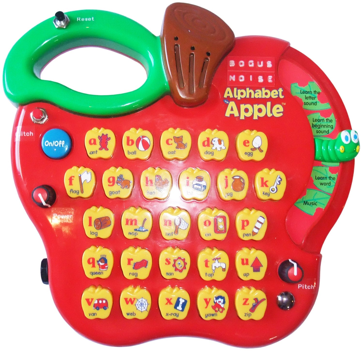 Circuit Bent VTech Alphabet Apple 6 Modifications by BogusNoise
