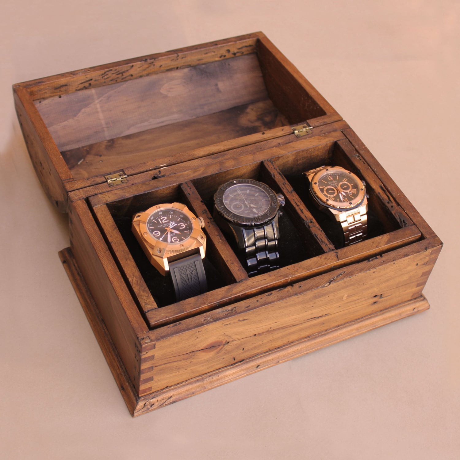 Watch Box Men's Watch Box Watch Box for Men Wood Watch