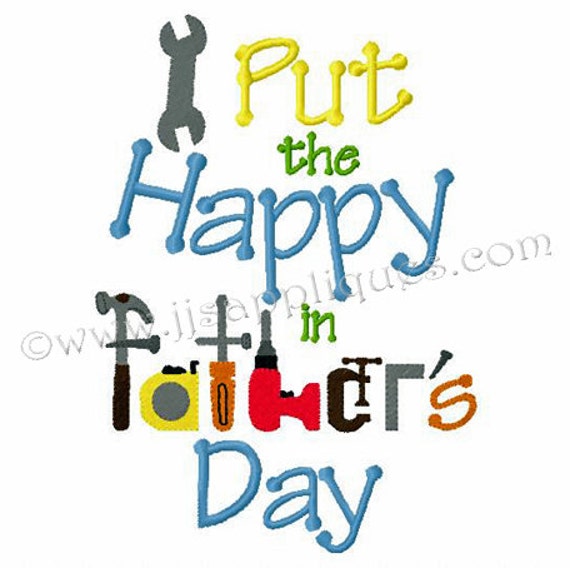 Instant Download Father s Day Designs I Put The Happy