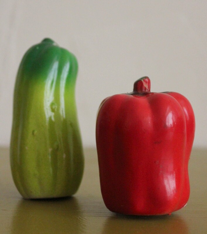 Veggie Salt and Pepper Shakers Haute Juice