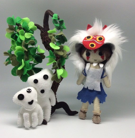 princess mononoke moro plush