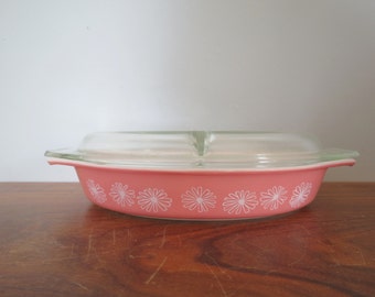 Popular items for pyrex pink daisy on Etsy