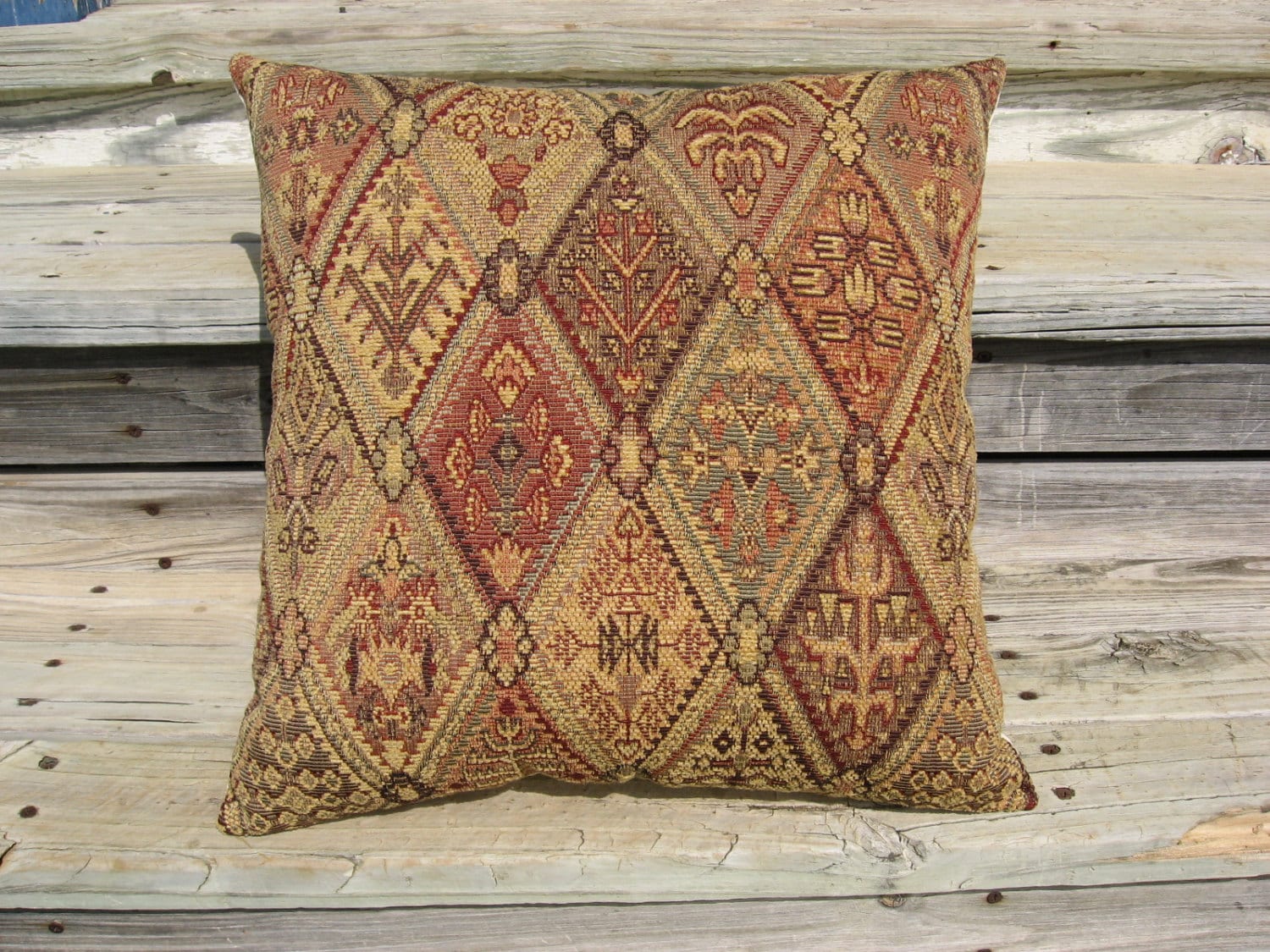 Tapestry Pillow OldWorld Style Throw Pillow Southwest