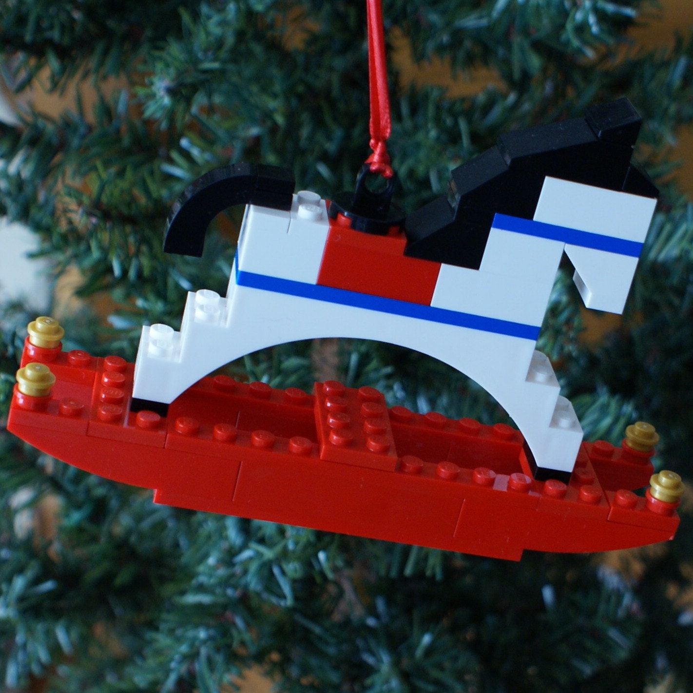 lego rocking horse christmas ornament lego rocking horse christmas ornament
