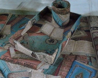 Desk Set Library Tapestry