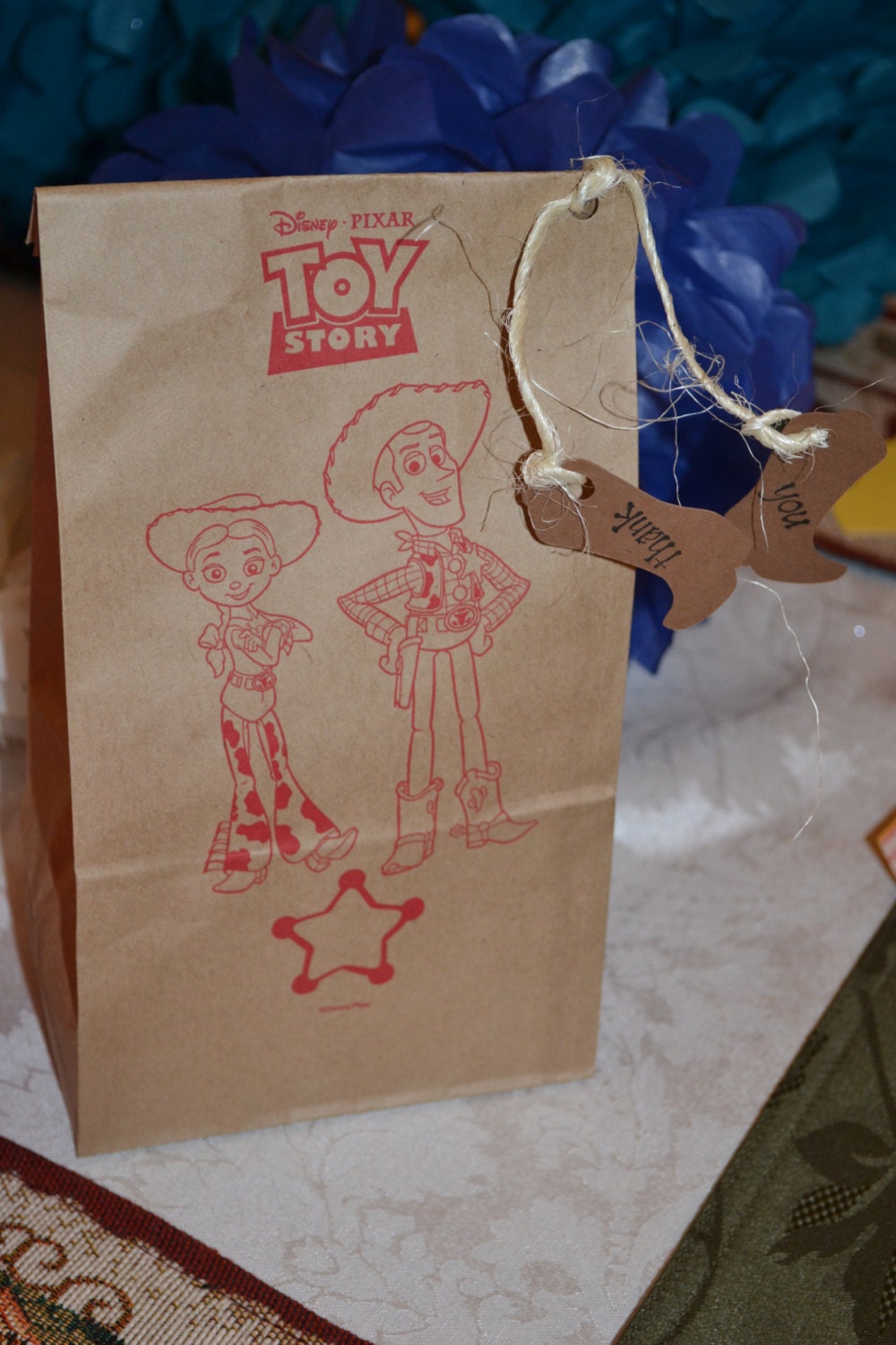 24 Disney Toy Story Party Favor Bags/Favor Bags/Princess Favor