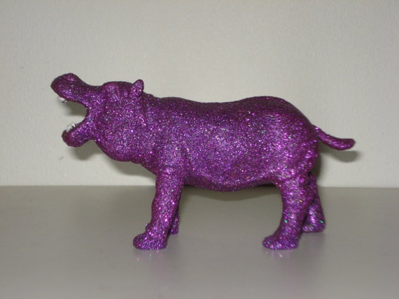 purple hippo soft toy