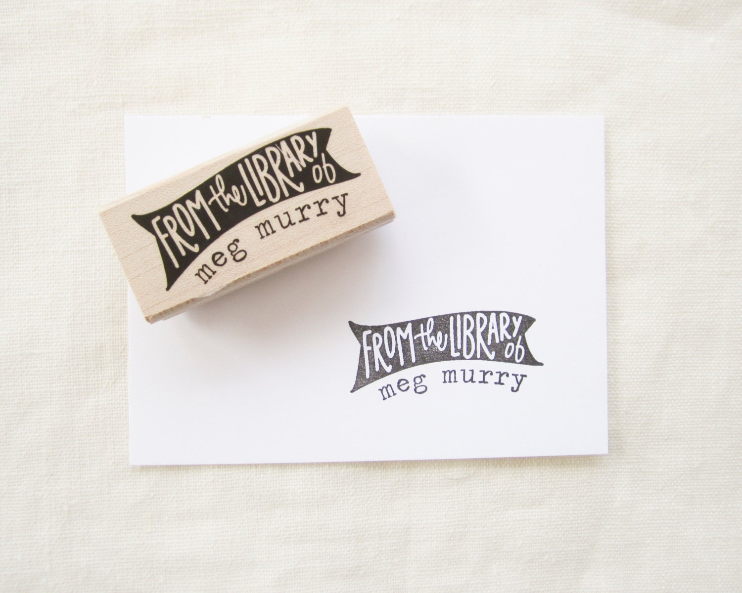 Custom bookplate stamp personalized bookplate ex libris