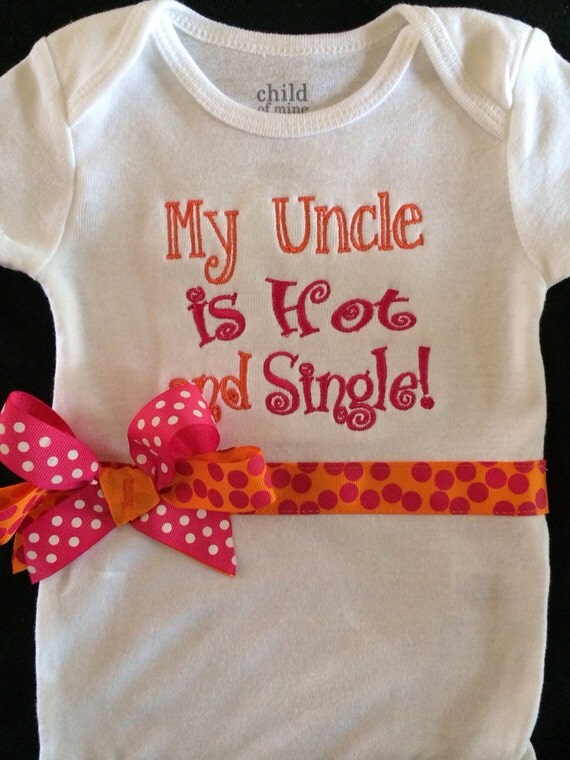 My Uncle Monogrammed OnesieBodysuit for BaBy GiRl