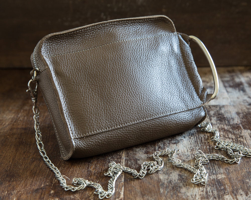 Women Leather Clutch Purse Leather Clutch bag Handbag by Gazur